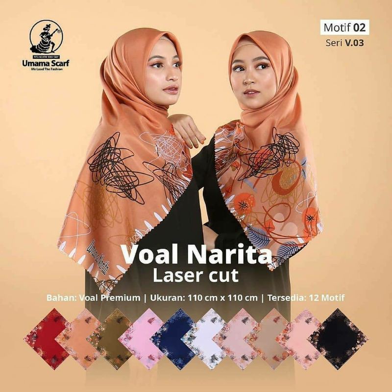 Umama - Voal Premium Laser Cut Motif 2