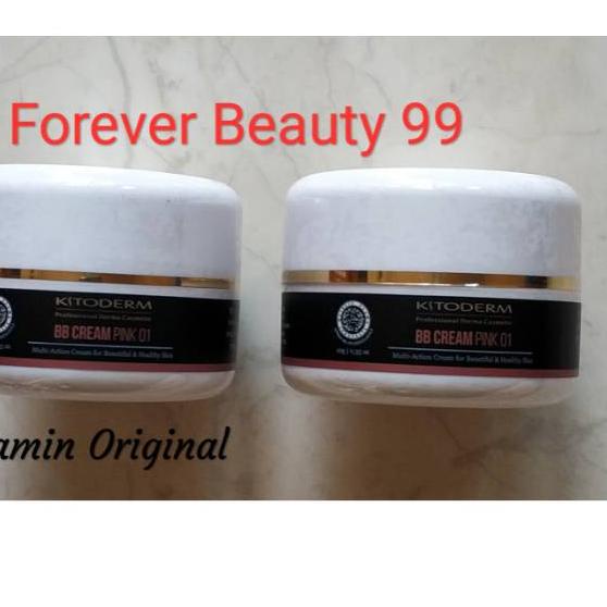 ❇ Kitoderm BB cream pink 01 SPF 50 - bb krim alas bedak warna pink ←