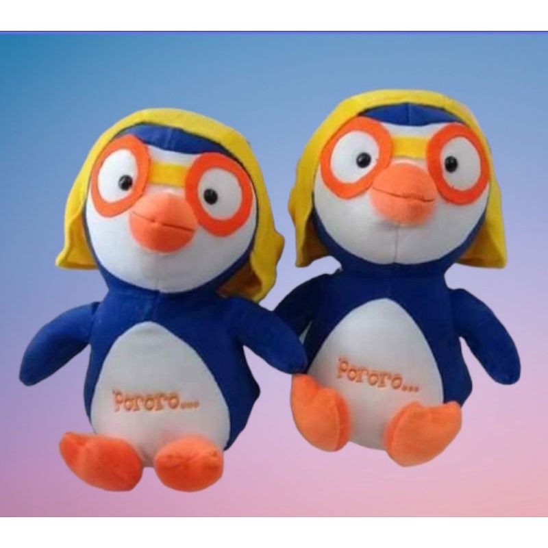 Boneka &quot; PORORO &quot; size  &quot;&quot; M &quot;&quot; tinggi 30 cm