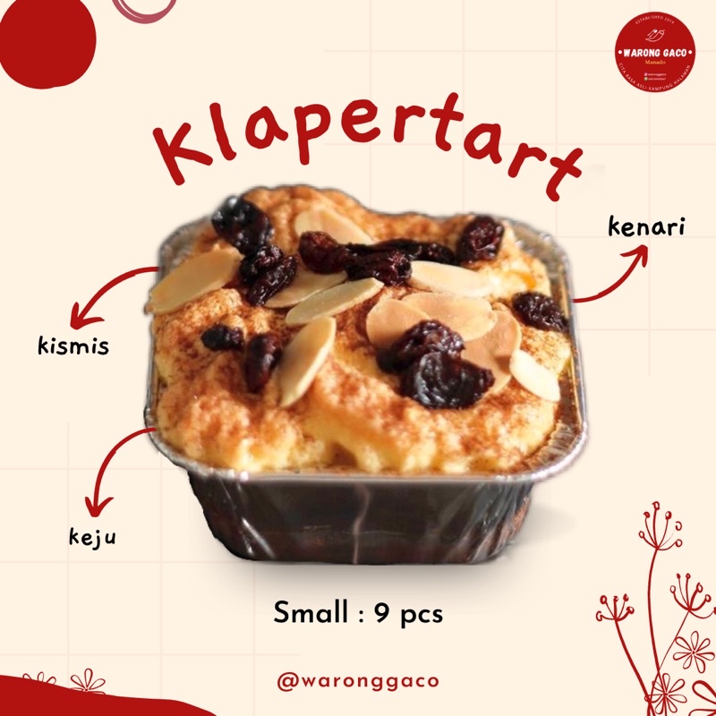 

KLAPERTART MANADO (small size-9x klik)