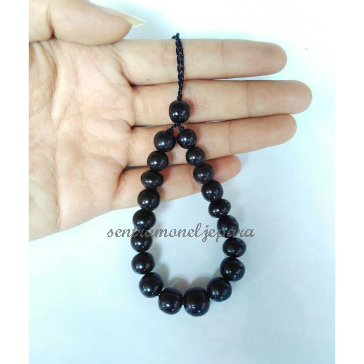Gelang Tasbih Koka Kokka Kaukah Original Hitam Sedang