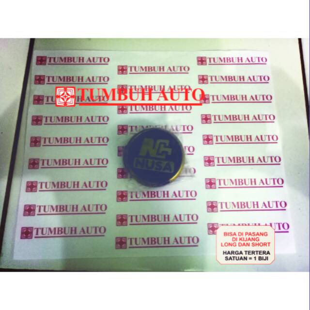 Emblem Logo Nusa Kijang Super G Grand Short Long Satuan 1 Biji
