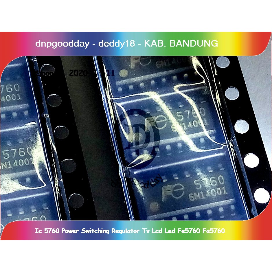 Ic 5760 Power Switching Regulator Tv Lcd Led Fe5760 Fa5760