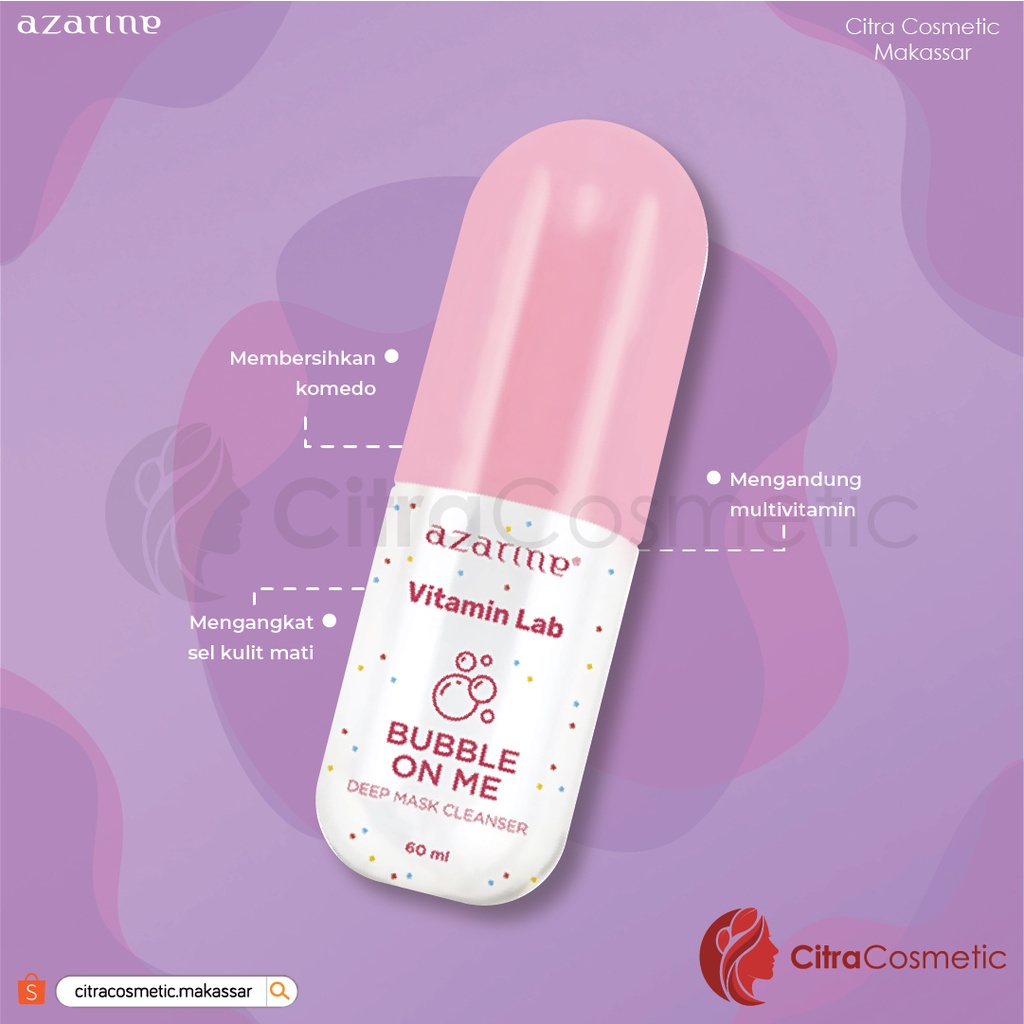 Azarine Bubble On Me Deep Mask Clanser 60 Ml