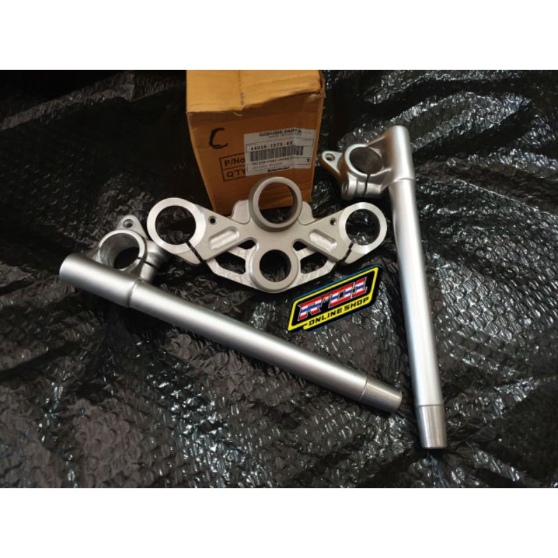 Stang copy srx thailand alumunium as33 ninja r ninja rr plus segitiga atas coak ninja rr ori origina