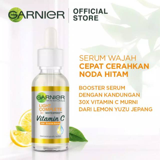 GARNIER BRIGHT COMPLETE VITAMIN C 30x BOOSTER  SERUM Skin Care