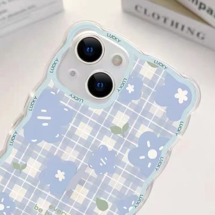 Folower Soft Case Transparan Untuk IPhone 13 12promax SE2 2020 11 Pro MAX 6S 7 8 Plus XR