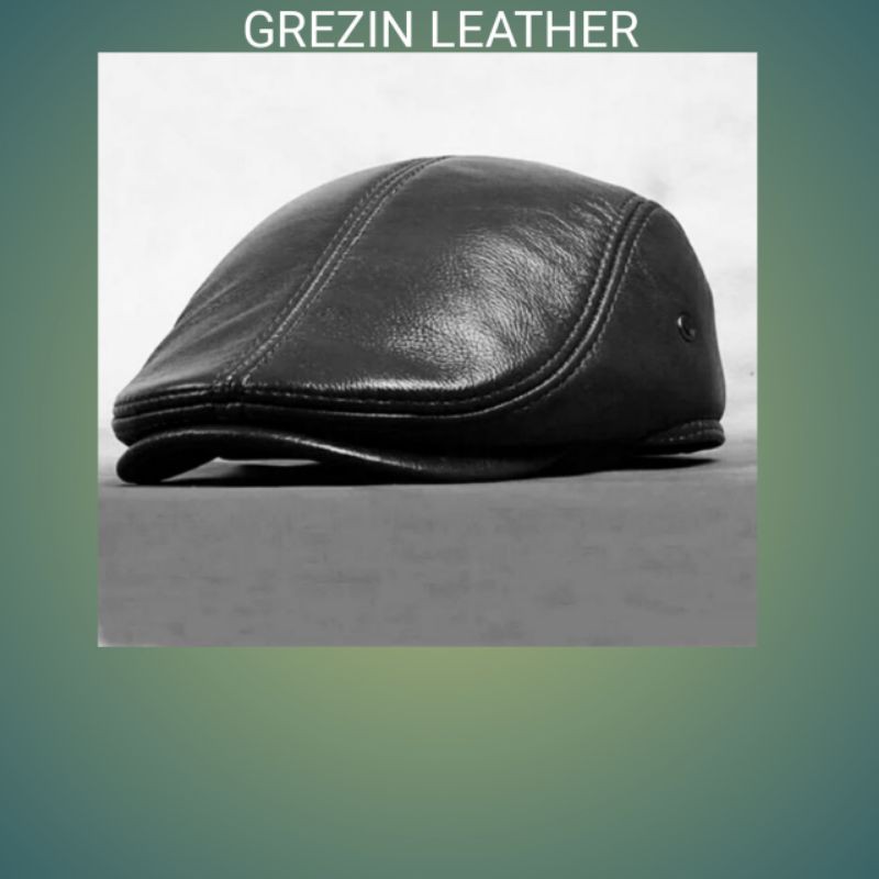 topi kulit#topi model copet#topi pet#topi kulit asli#topi garut