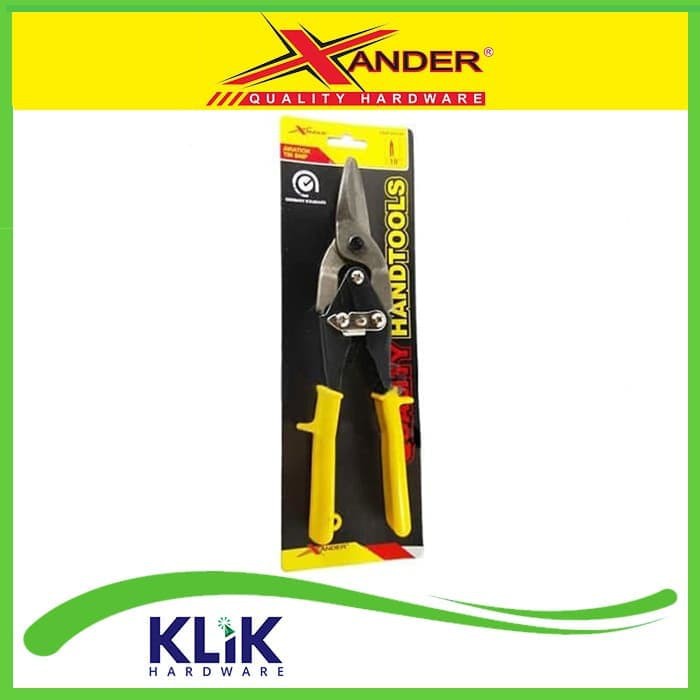 Xander Gunting Seng Serbaguna - Tin Snip 10 Inch Hollow Baja Ringan