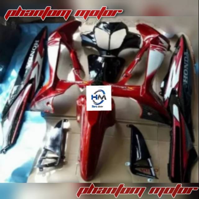 COVER BODY HALUS SUPRA X 125 2008-2012