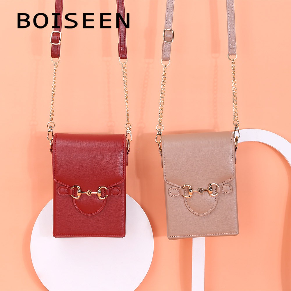 BOISEEN N8620 Tas Selempang Wanita Tas Handphone Sling Bag PU Leather Premium WATCHKITE WKOS