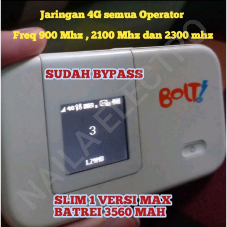 MODEM WIFI 4G ALL OPERATOR E5372S MAX (Second) - BOLT/HUAWEI