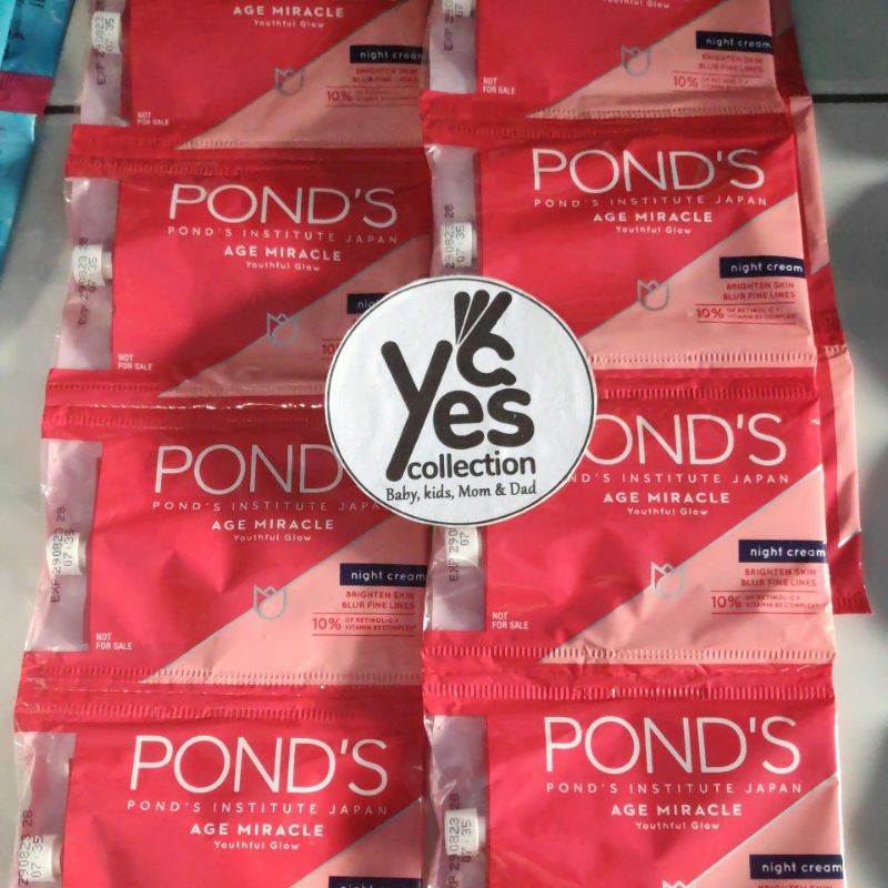 Ponds White beauty Foam Sabun Cuci muka sachet ecer cream Malam Night pelembab pencerah wajah bintik hitam pond