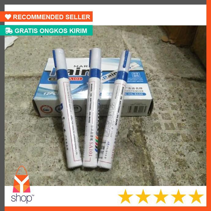 

DISCOUNT ! Spidol Ban TOYO BIRU - Paint Marker Toyo Kualitas Terbaik - Warna Biru
