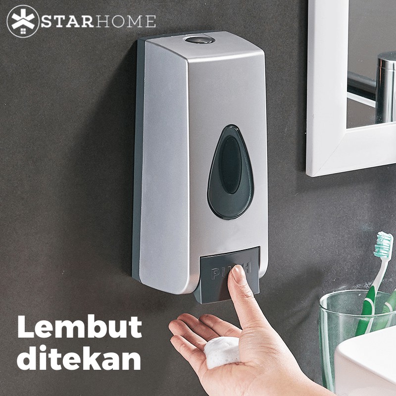 Dispenser Sabun Cair Sanitizer Cair Gel Tempat Sabun Hotel Mall StarHome Soap Dispenser Jumbo 600ml