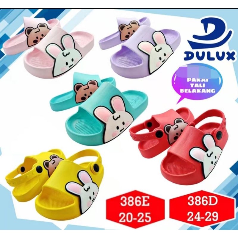 sandal slop anak cewek sandal dulux original