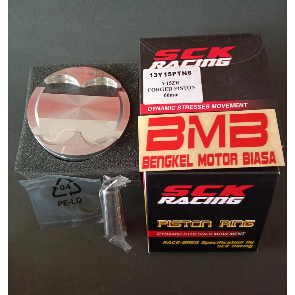 PISTON FORGED MX KING Y15 66MM SCK RACING