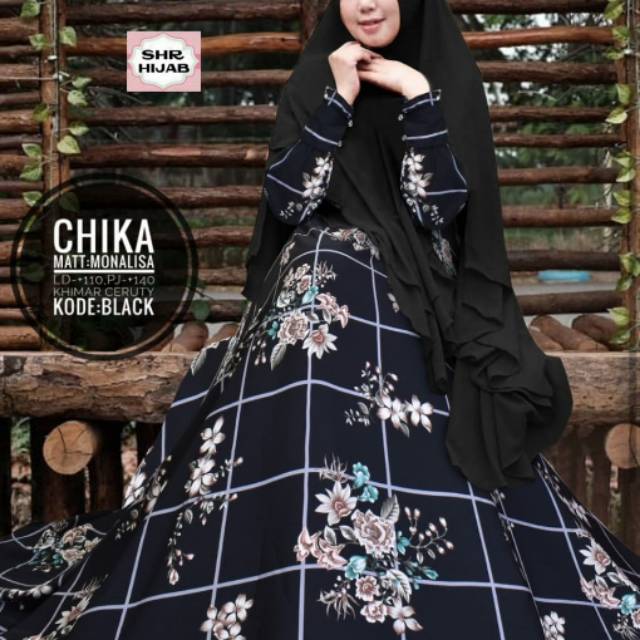 Shr syari set khimar