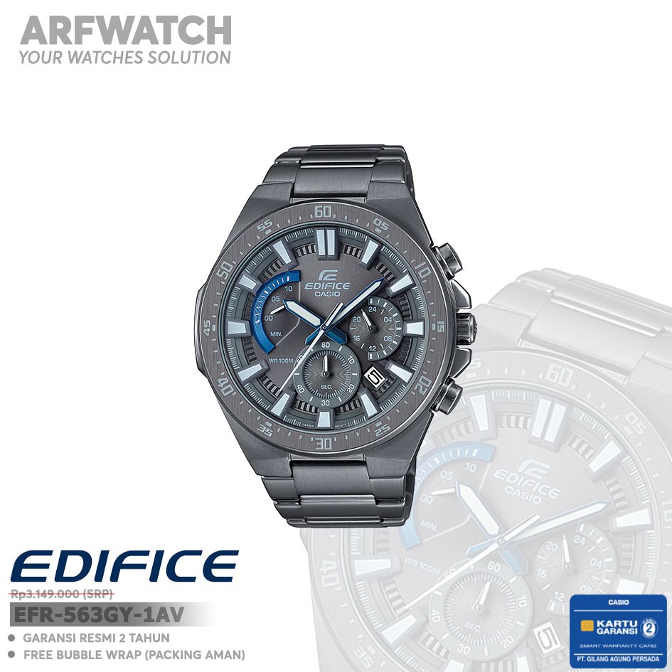 Casio Edifice EFR-563GY-1AV / EFR-563GY-1AVUDF Original