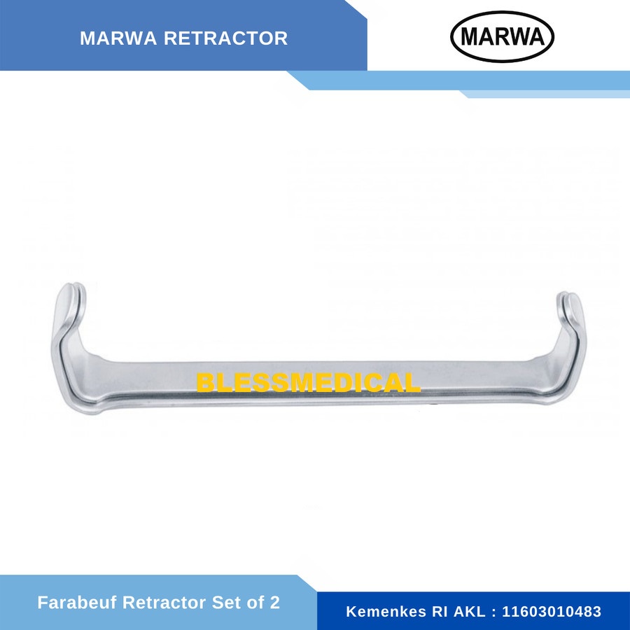 Farabeuf Retractor Set of Fig. 1 and Fig. 2