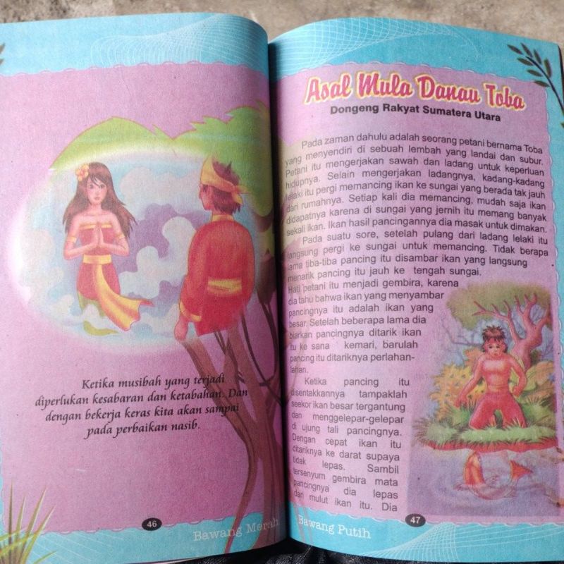 Buku Dongeng Bawang Merah Bawang putih(15×24cm)