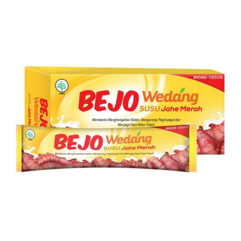 

BEJO SUSU JAHE MERAH SUJAMER 1 box isi 5 sachet