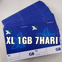 Voucher XL 1GB 7Hari