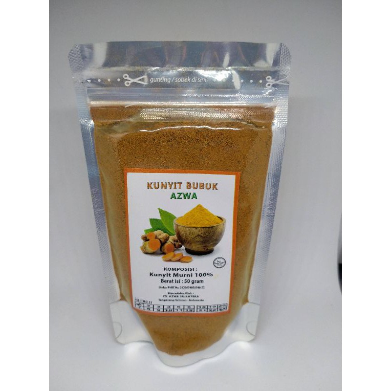 

Kunyit Bubuk Asli Azwa