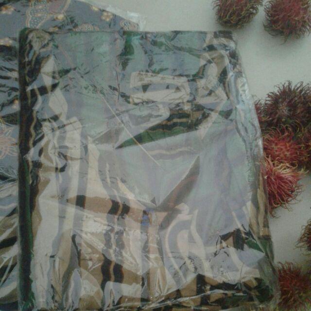 Syafin - Long Dress Cape Batik Gamis Batika Nadine Manggar Kobis Kupu Padi Ulir Manis Gendis Sekar