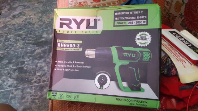 Ryu Heatgun Murah Rhg 600 - 3 Hot Gun Best Produk Blower