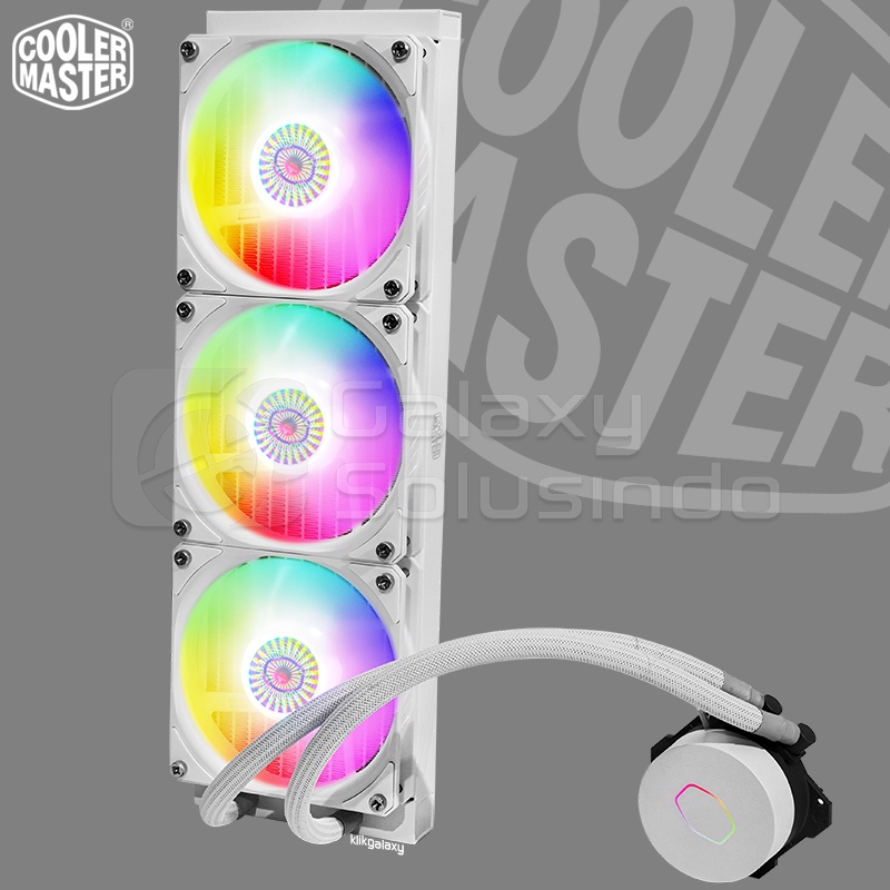 Cooler Master MasterLiquid ML360L V2 White ARGB Liquid CPU Cooler