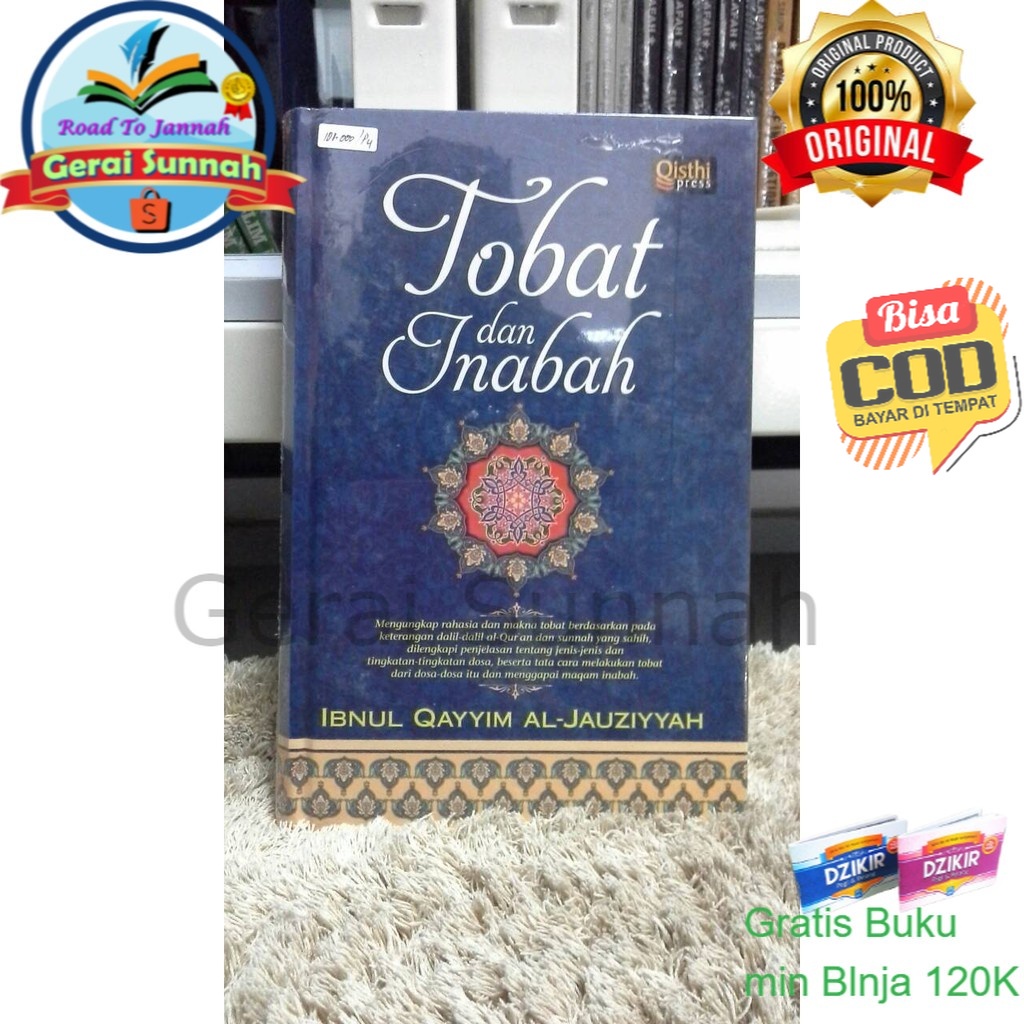 Buku Tobat Dan Inabah - Ibnul Qayim Al-Jauziyah - Qisthi Press