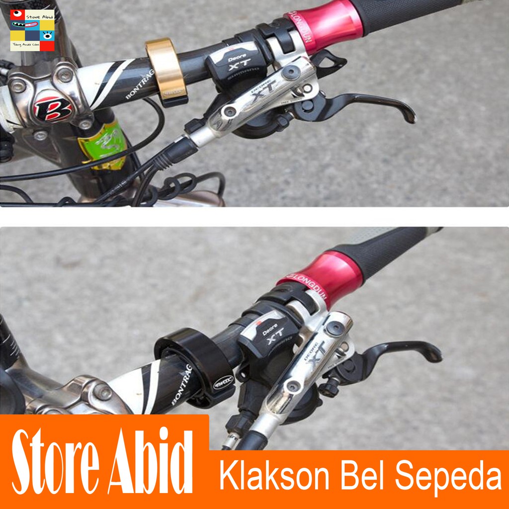 Bel Sepeda Kecil Ringing Bell Bike Mini Gowes Jalan Gunung Spot Pantai Bicycle Bel Sepeda Handlebar