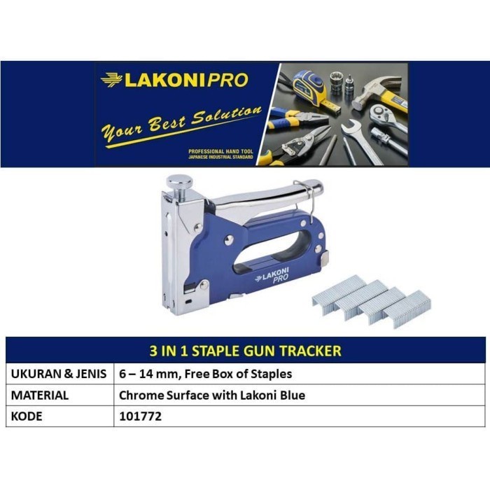 LAKONI PRO 101772 Staples 3 in 1 - Staples Jok 3 in 1 - Staples Manual