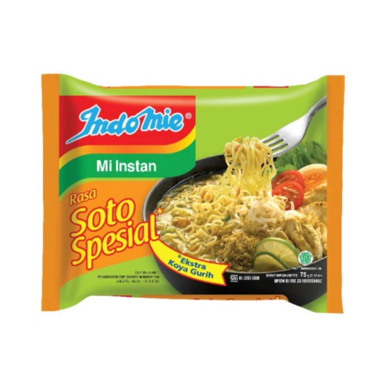 

Indomie soto special 75g