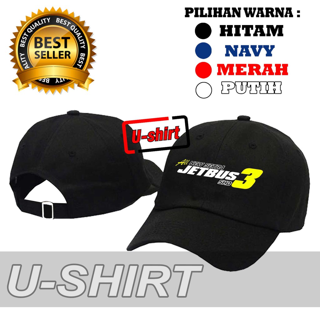 BERKUALITAS  Topi Baseball JET BUS 3/TOPI BIS MANIA/TOPI MURAH TERBARU/TOPI PRI&WANITA/TOPI DISTRO U