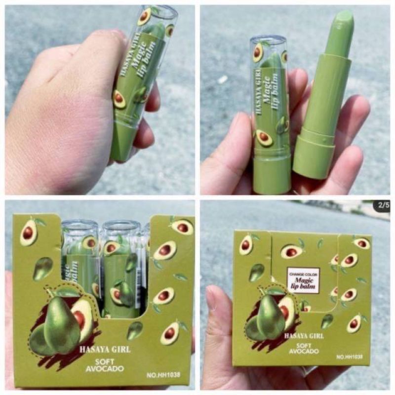 ‼️READY‼️LIP BALM Hasaya Girl Avocado /MELEMBABKAN BIBIR