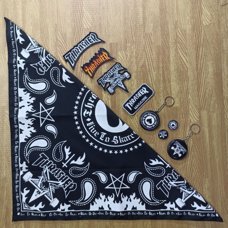 SLAYER BANDANA THRASHER  SATU PAKET BEST SELLER