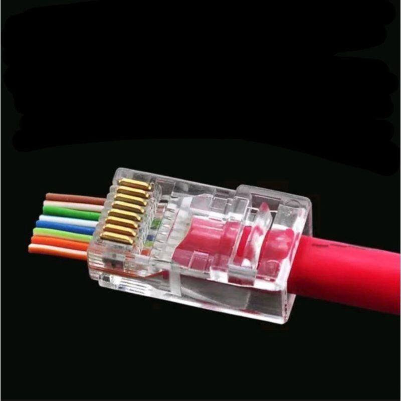 Connector RJ45 UTP Cat 5e Zimmlink ANTI GAGAL