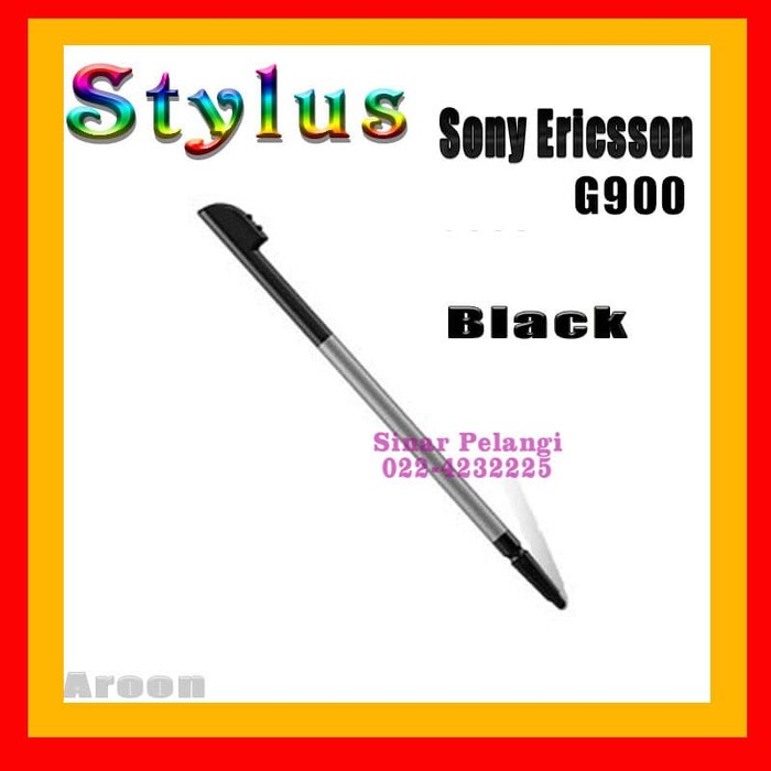 Unik STYLUS PEN FOR SONY ERICSSON SE G900 BLACK GRAY 701339 terbaik