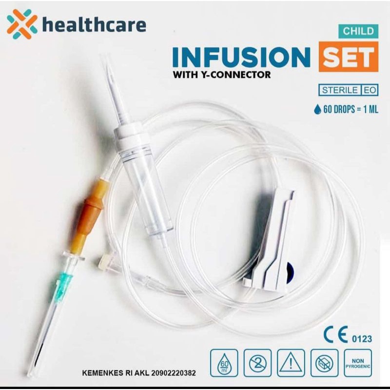 Eceran - Healthcare Infusion Y Anak &amp; Dewasa Type Y Connector