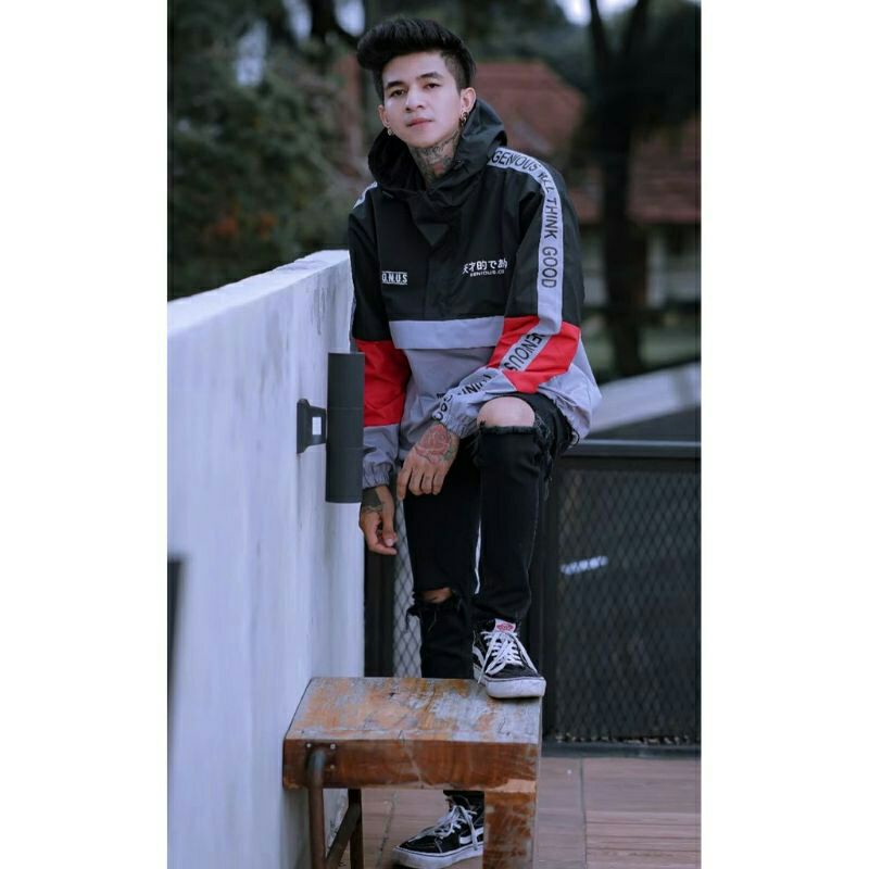 jaket cagoule original premium./jaket cagoule pria/jaket cagoule genious/jaket original