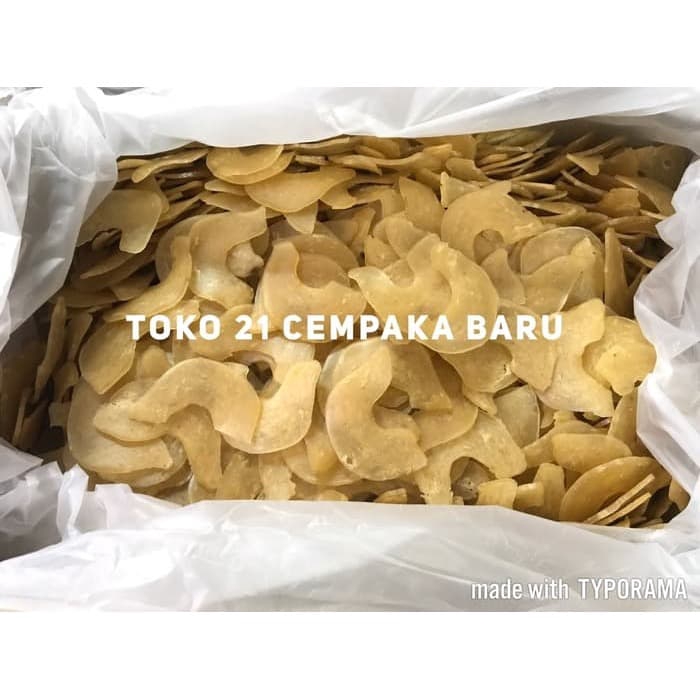 

Ananda Kerupuk Udang Mentah Ukuran Kecil 500 gram | Krupuk Udang 500g