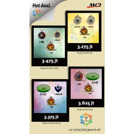 MCI kalung& gelang kesehatan ori