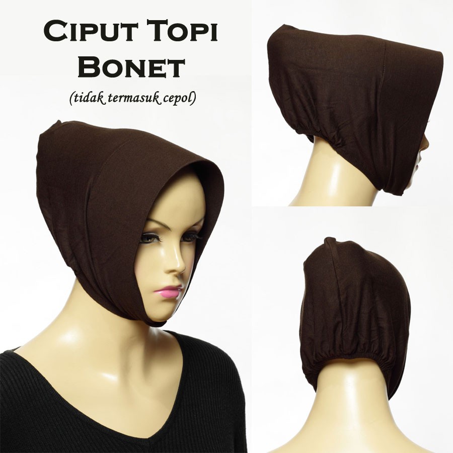 Ciput Topi Mika Daleman Kerudung Bonet