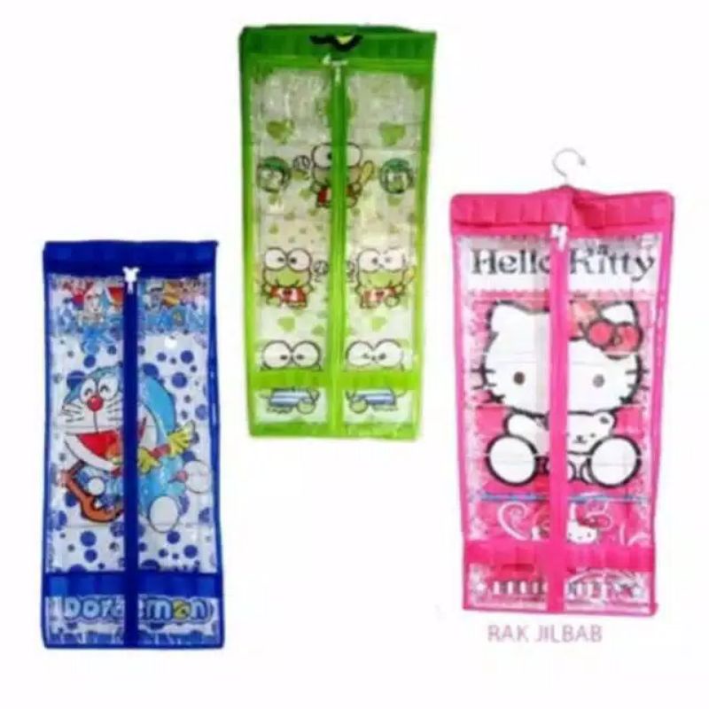 rak Kerudung gantung/rak kerudung full resleting