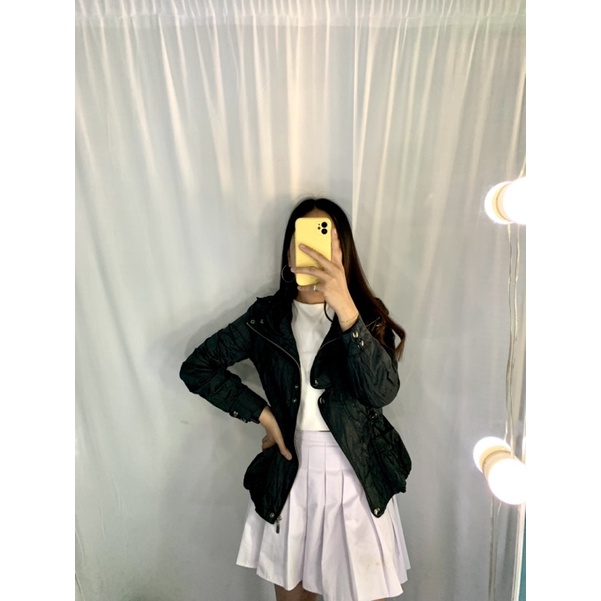 979 EUFEMMES PARKA JAKET OUTER CEWE THRIFT PRELOVED WANITA SECOND