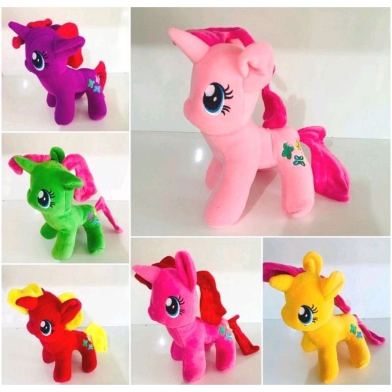 Boneka Little Pony Kuda Poni Uk 35cm Berlabel SNI