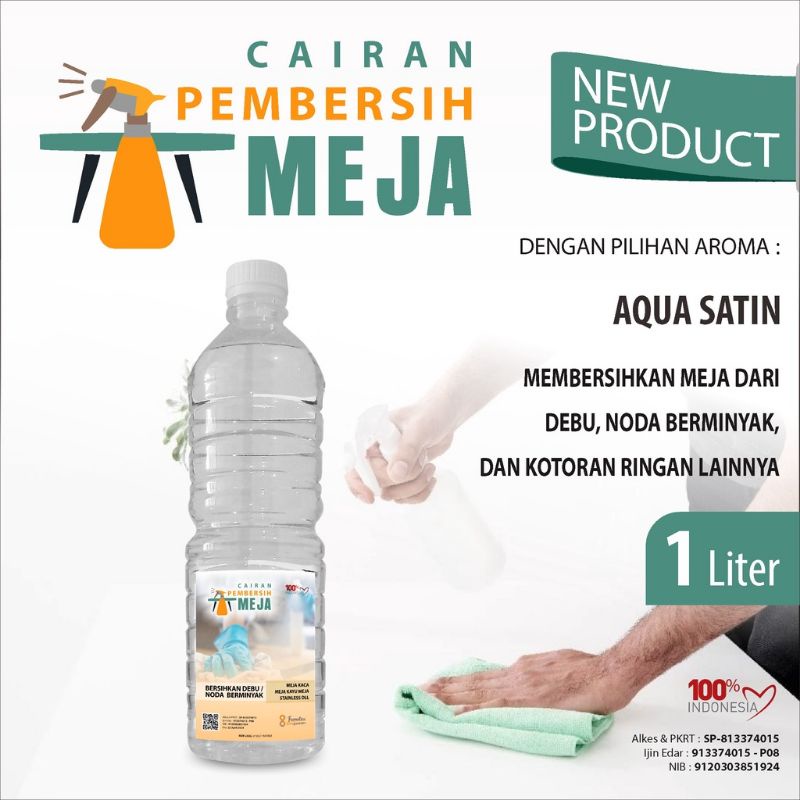 Pembersih Kaca aneka aroma wangi segar kemasa botol 1 liter PET