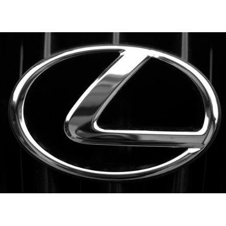 JS00 Emblem Logo Lexus Chorme - Logo Emblem Toyota Lexus